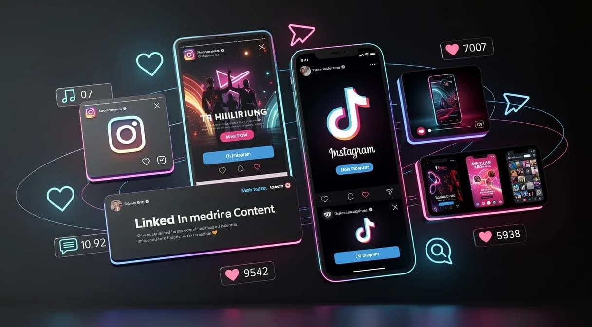 Sosyal Medya icin AI: Kaydırmayı Durduran Icerikler Olcegende Olusturun